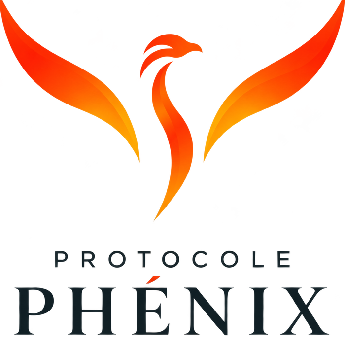 Logo du Protocole Phénix, accompagnement pour solopreneurs et indépendants