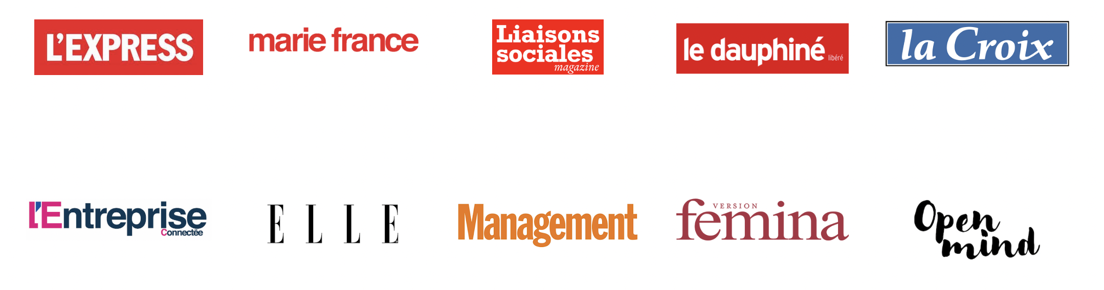 Sélection de médias ayant parlé du travail de Fabrice Dubesset autour de l'accompagnement pour solopreneurs et indépendants